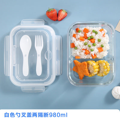 Premium Glass Meal Prep Containers — Airtight Lids Set