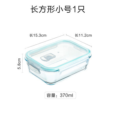 Premium Glass Meal Prep Containers — Airtight Lids Set