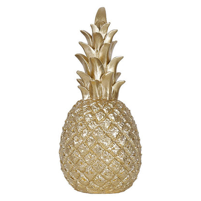 Gleaming Pineapple Resin Decor