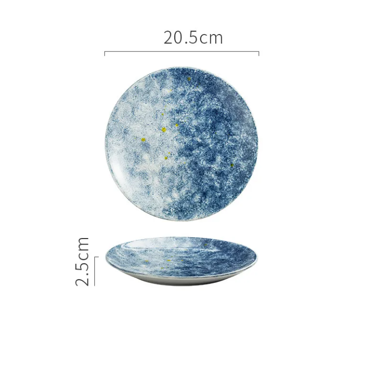 Artisan Ceramic Steak Plate – Aesthetic Home Dining Decor for a Stylish Table Setting