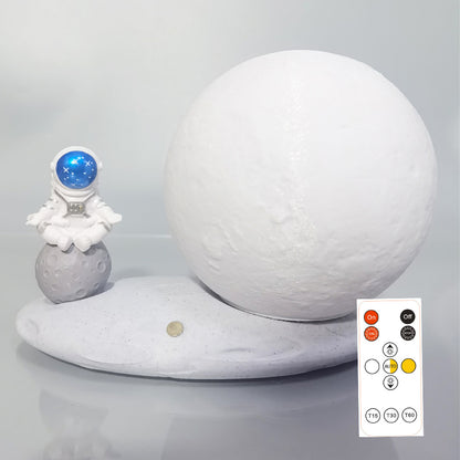 Moon Lamp Astronaut Creative Rotating Starry Light