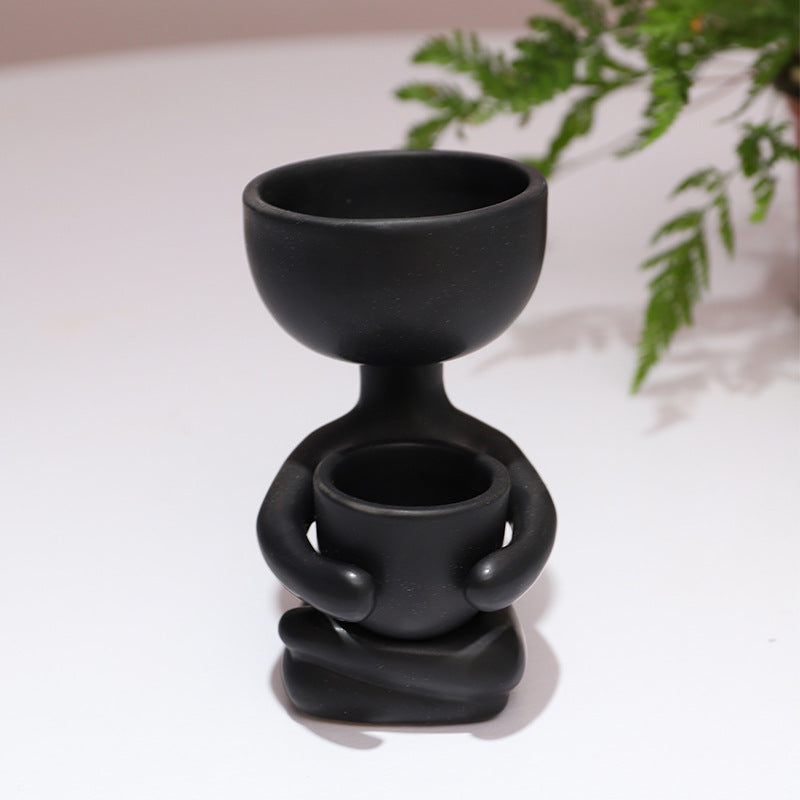 Artisan Ceramic Vase Planter