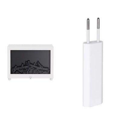 Flame Essential Oil Diffuser – Cozy Home Decor & Relaxing Ambiance for Living Room
