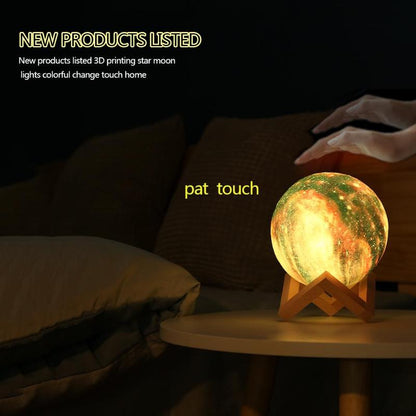 Galactic Night Light 3D Lamp