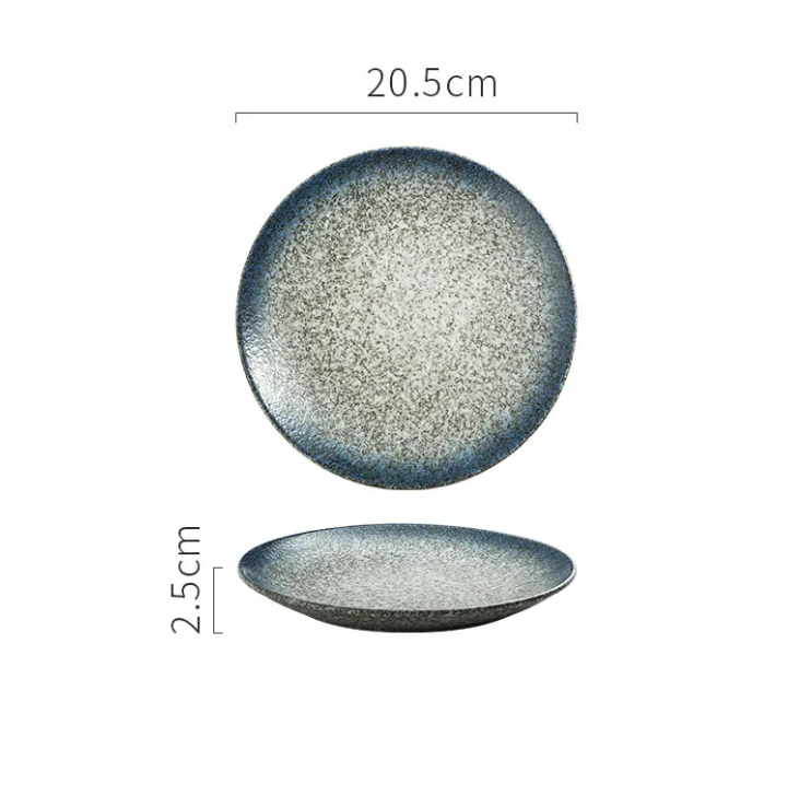 Artisan Ceramic Steak Plate – Aesthetic Home Dining Decor for a Stylish Table Setting