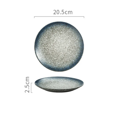 Artisan Ceramic Steak Plate – Aesthetic Home Dining Decor for a Stylish Table Setting