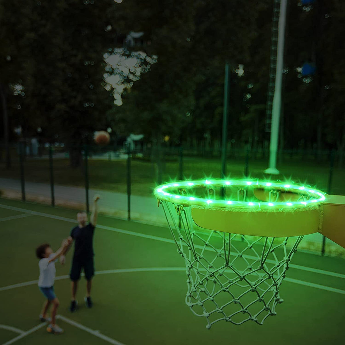RGB LED String Lights with Copper Wire for Decor