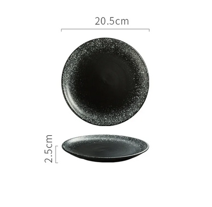 Artisan Ceramic Steak Plate – Aesthetic Home Dining Decor for a Stylish Table Setting