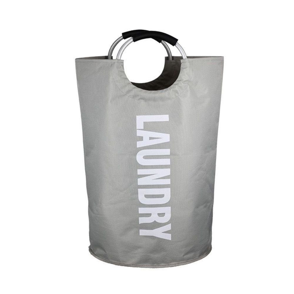Fabric Heavy Duty Laundry Basket With Aluminum handle