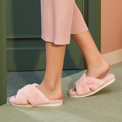 Warm Plush Home Slippers for Cozy Comfort