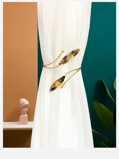 Elegant Dragonfly Curtain Holdback