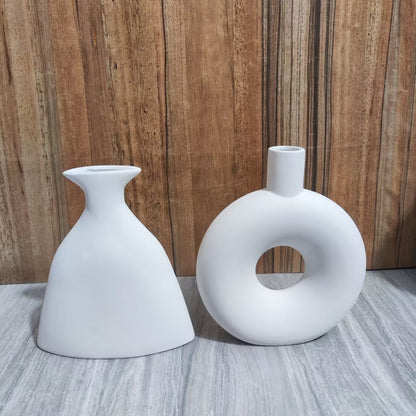 Elegant Nordic Ceramic Vases
