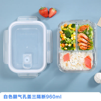 Premium Glass Meal Prep Containers — Airtight Lids Set