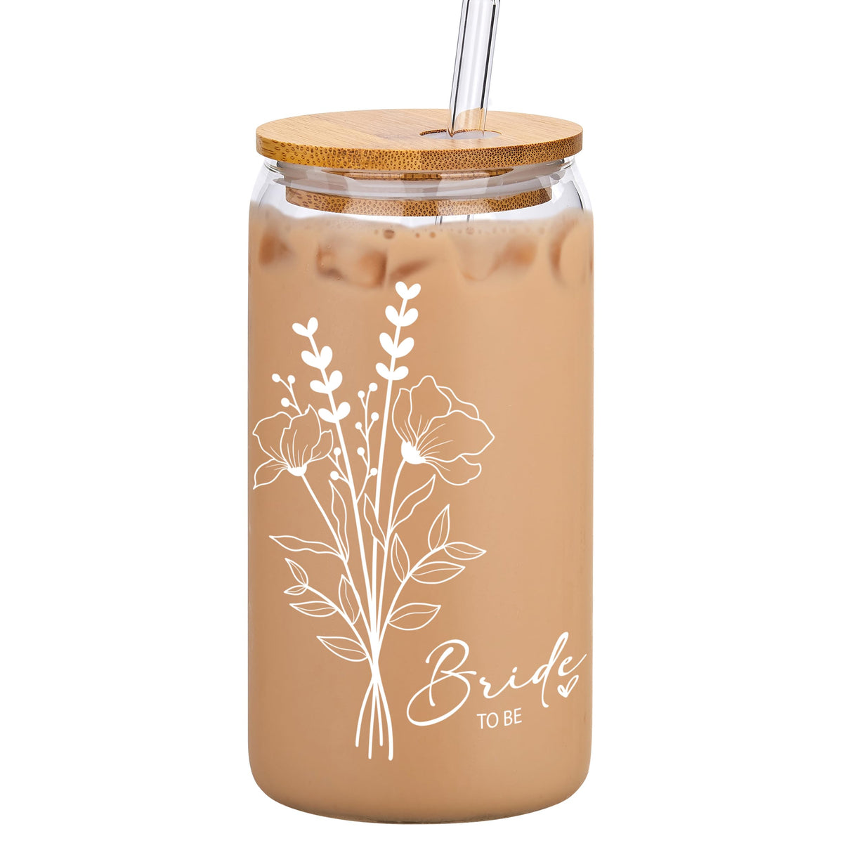 Bride to Be Glass Cup – Engagement & Bridal Shower Gift