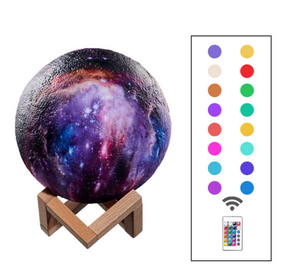 Galactic Night Light 3D Lamp