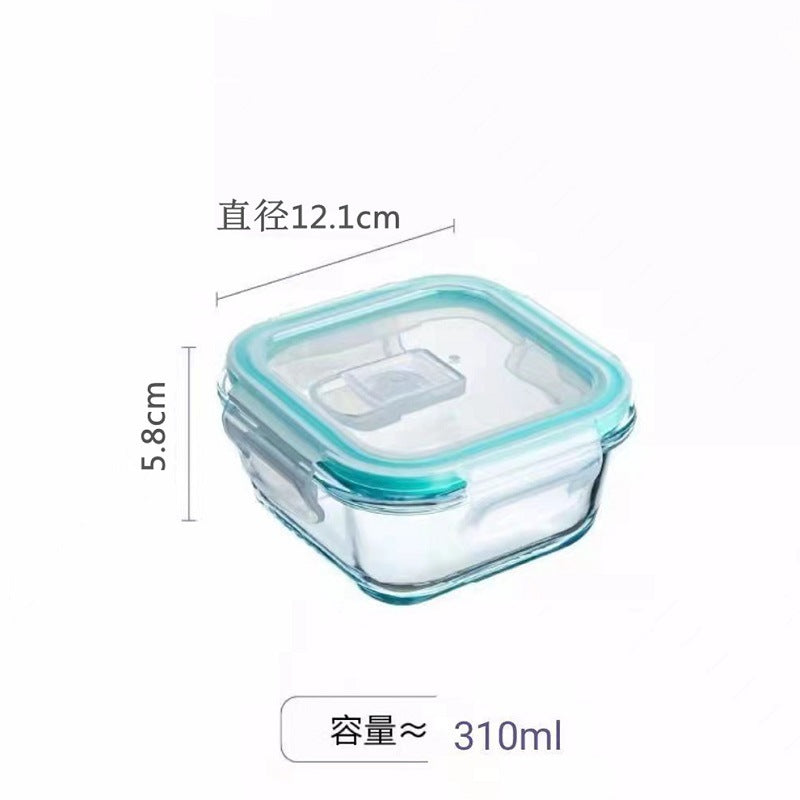 Premium Glass Meal Prep Containers — Airtight Lids Set