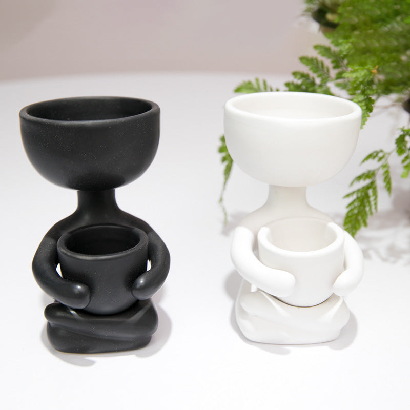 Artisan Ceramic Vase Planter