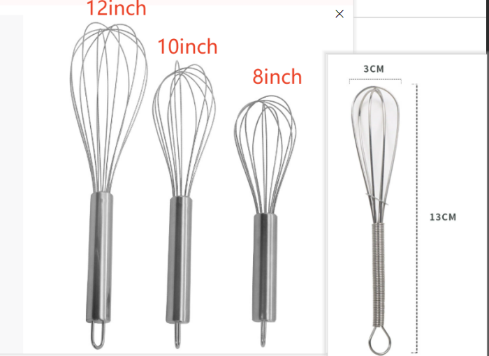 6-Piece Stainless Steel Baking Set