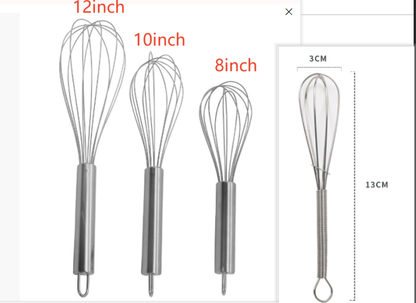 6-Piece Stainless Steel Baking Set
