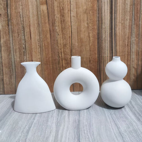 Elegant Nordic Ceramic Vases