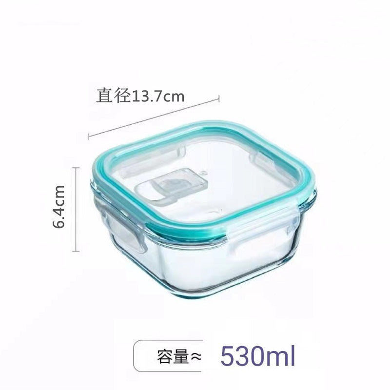 Premium Glass Meal Prep Containers — Airtight Lids Set