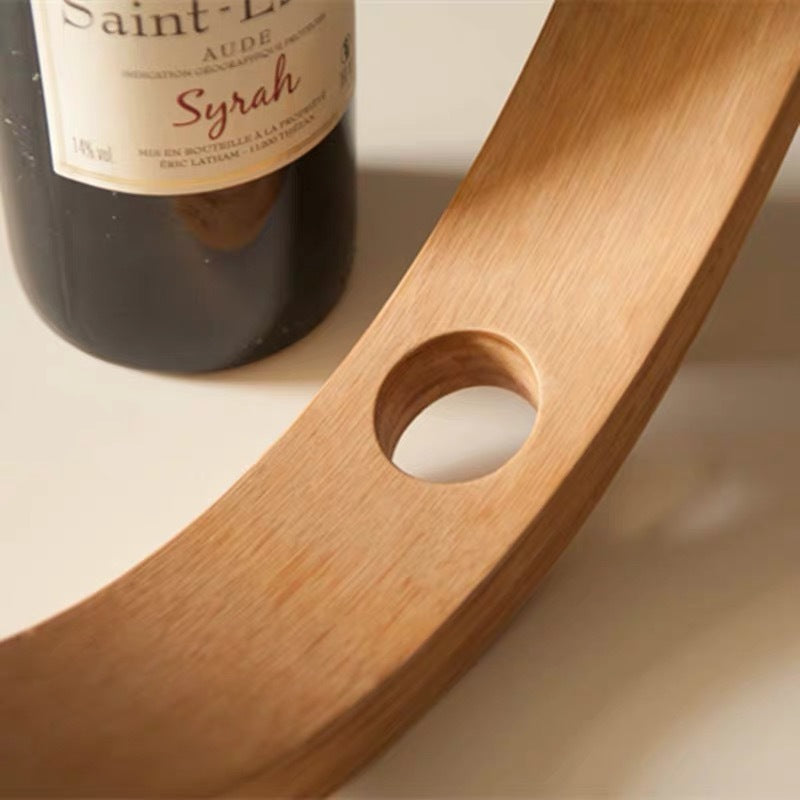 Elegant Home Wine Display Rack