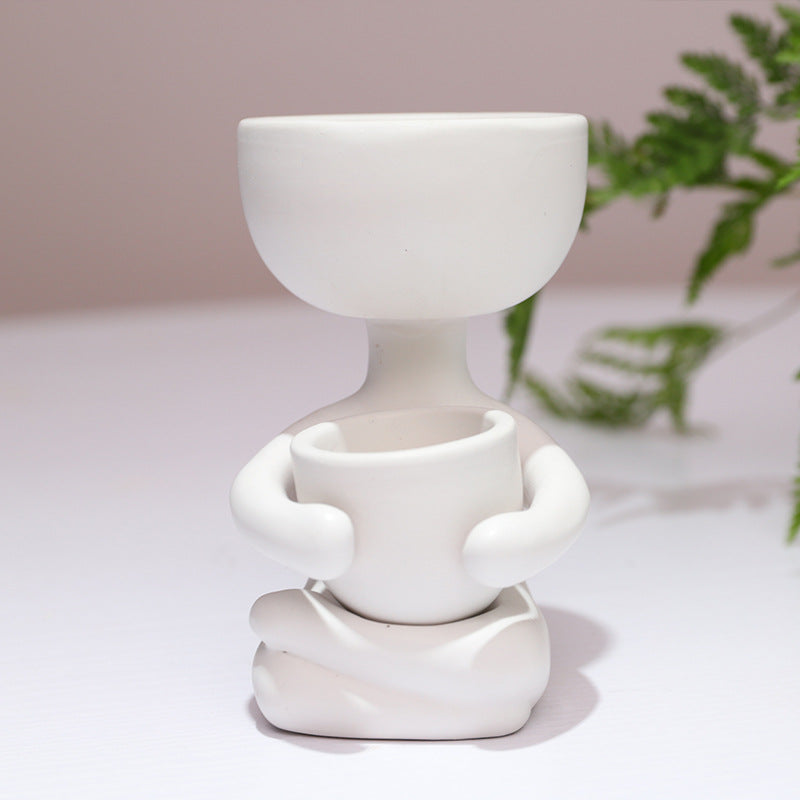 Artisan Ceramic Vase Planter