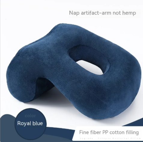 TravelEase Inflatable Neck Pillow — Compact Travel Comfort