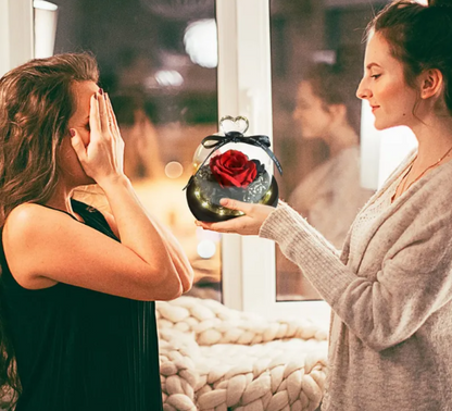 Preserved Rose Home Decor – Romantic Gift for Her